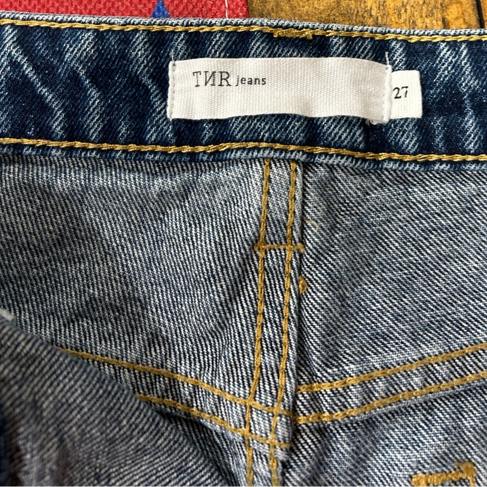 Roolee Blue Jean Shorts - Picture 3 of 4